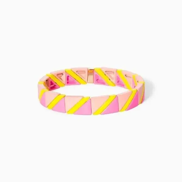 Roxanne Assoulin Neon Lite Bracelet Flamingo Coral - Picture 2 of 5
